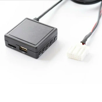

AUX USB Audio Cable Adapter For Mazda 6 CX-7 Black Plug & Play Durable