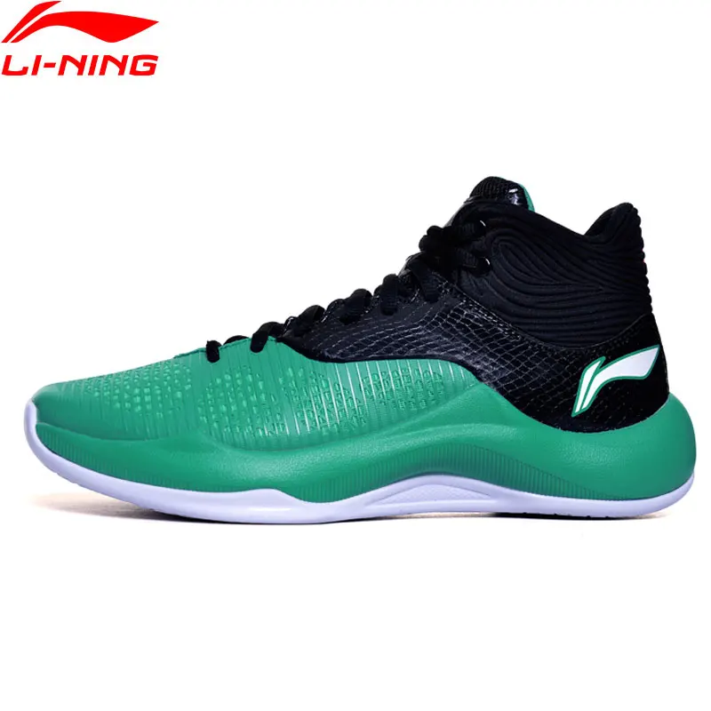 (Код Break) Li-Ning мужская повседневная Баскетбольная обувь SONIC V кроссовки с дышащей