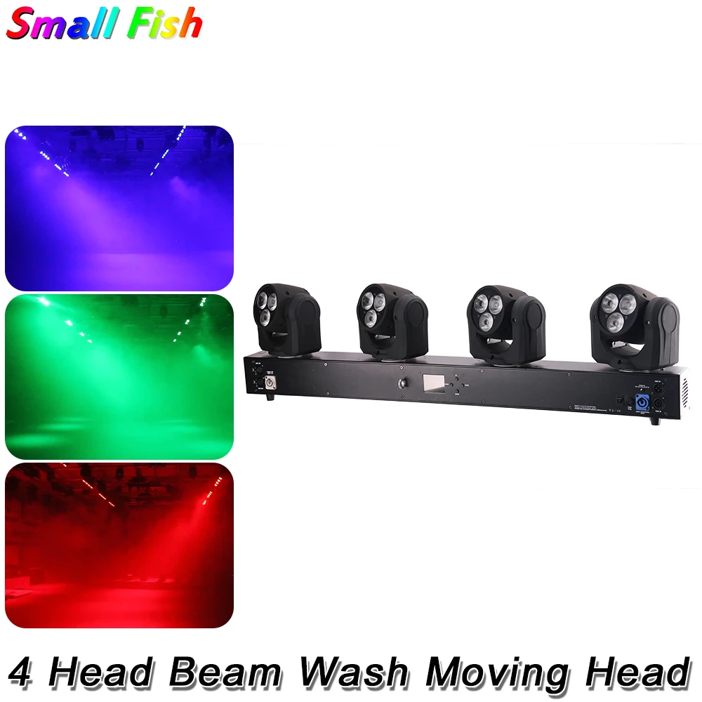 12x10 Вт RGB + CW моющийся движущийся головной светильник DMX512 сценический Светодиодный прожектор для музывечерние светильник для диджея диско свадьбы рождественские световые эффекты s