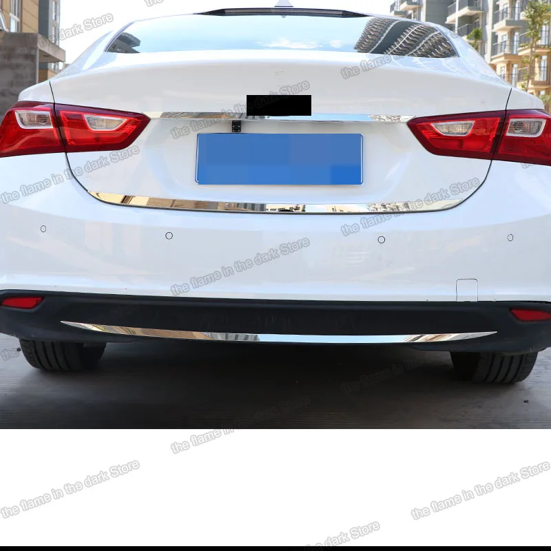 Полоса багажника из нержавеющей стали Lsrtw2017 для Chevrolet Malibu 2016 2017 2018 2019 2020