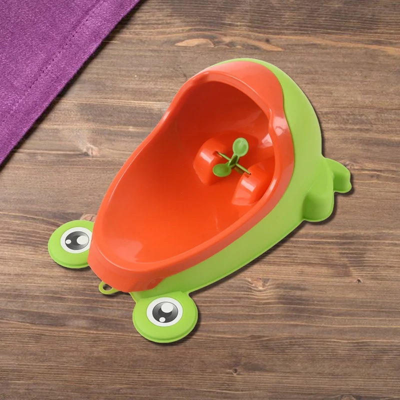 Горячий-Froggy Baby писсуар-идеальный помощник мамы для приучения к горшку (зеленый светильник)