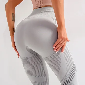

CHRLEISURE Fitness Spandex Leggings Sexy Women Gym High Waist Workout Legging Stretchy Pants Sports Push Up Legins 2020 New