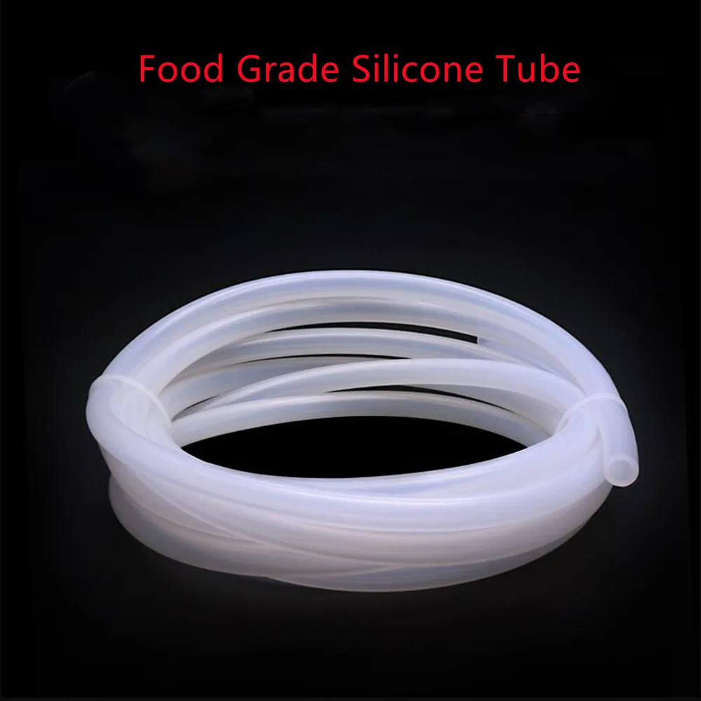 

Food grade tasteless clear Silicone Tube Transparent Hose Water Pipe 2x4 3x5 3x6 4x6 4x7 4x8 5x7 5x8 6x8 6x9 8x10 8x12 10x12mm