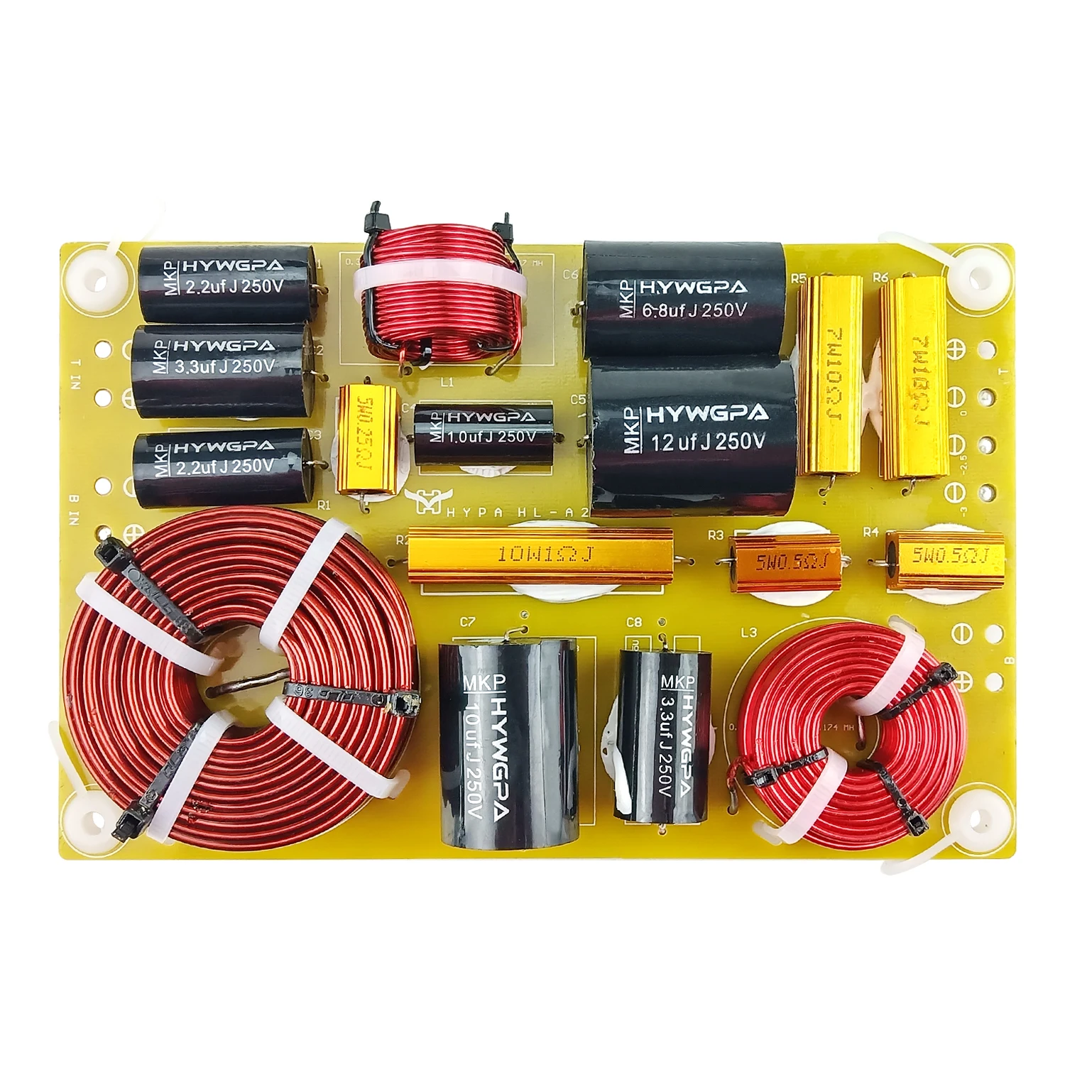 US $42.52 200W Impedance Special Audio Crossover 18dBOct Two Way Frequency Tweeter Bass Speaker Divider 1PC