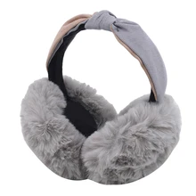 Зимние наушники с милыми ушками и бантом; милые плюшевые наушники с бантиком; женские теплые плюшевые наушники с защитой от замораживания