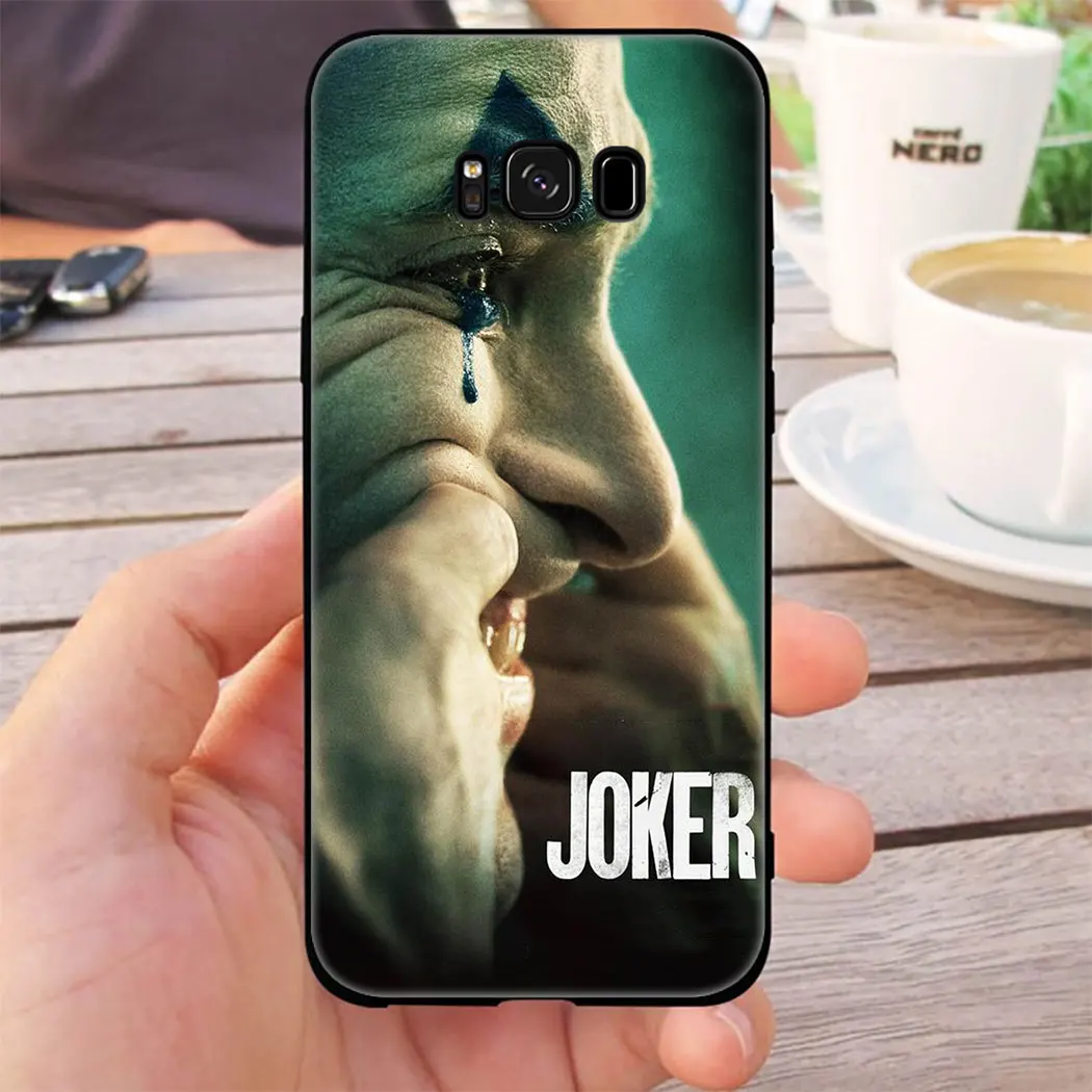 2 joker Joaquin Phoenix movie Soft Silicone Case for Samsung S10 S9 S8 Plus S10E S6 S7 Edge Phone TPU Cover - Цвет: 2