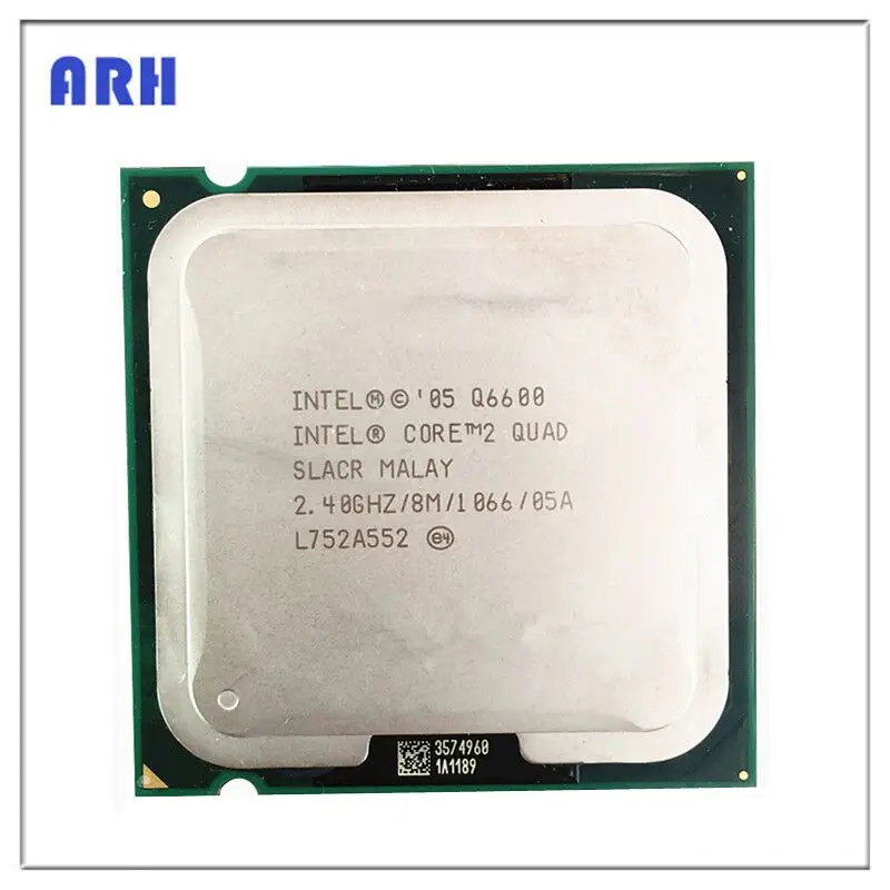 Ntel Core 2 Quad Q6600 4 ГГц четырехъядерный четырехпоточный ЦПУ процессор 8 Мб 95 Вт LGA 775 10