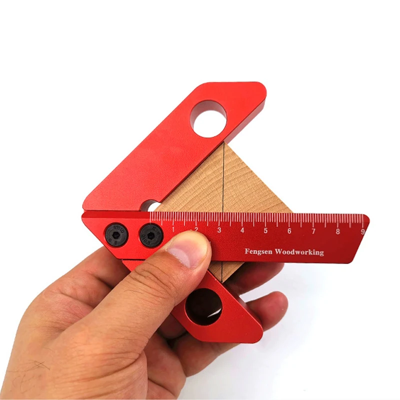 90 Derajat Sudut Siku Tukang Kayu Menandai Alat Bulat Dan Persegi Pusat Scribe 45 Derajat Gauge Woodworking Alat Bantu Perangkat Kaliper Aliexpress