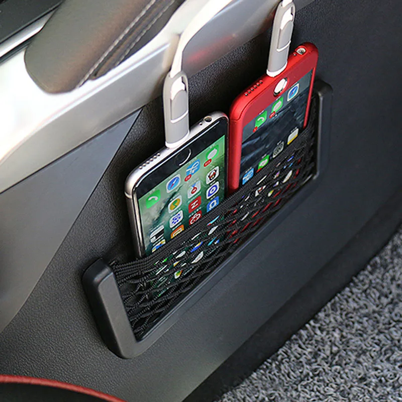 1x Car Net Storage Bag box Stickers For Skoda Octavia Fabia Rapid Superb Yeti Roomster | Автомобили и мотоциклы