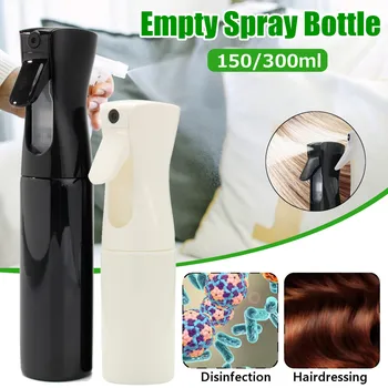 

150/300ml Portable Empty Spray Bottle Trigger Atomizer Mist Water Disinfection Sterilization Sprayer Hairdressing Salon Barber