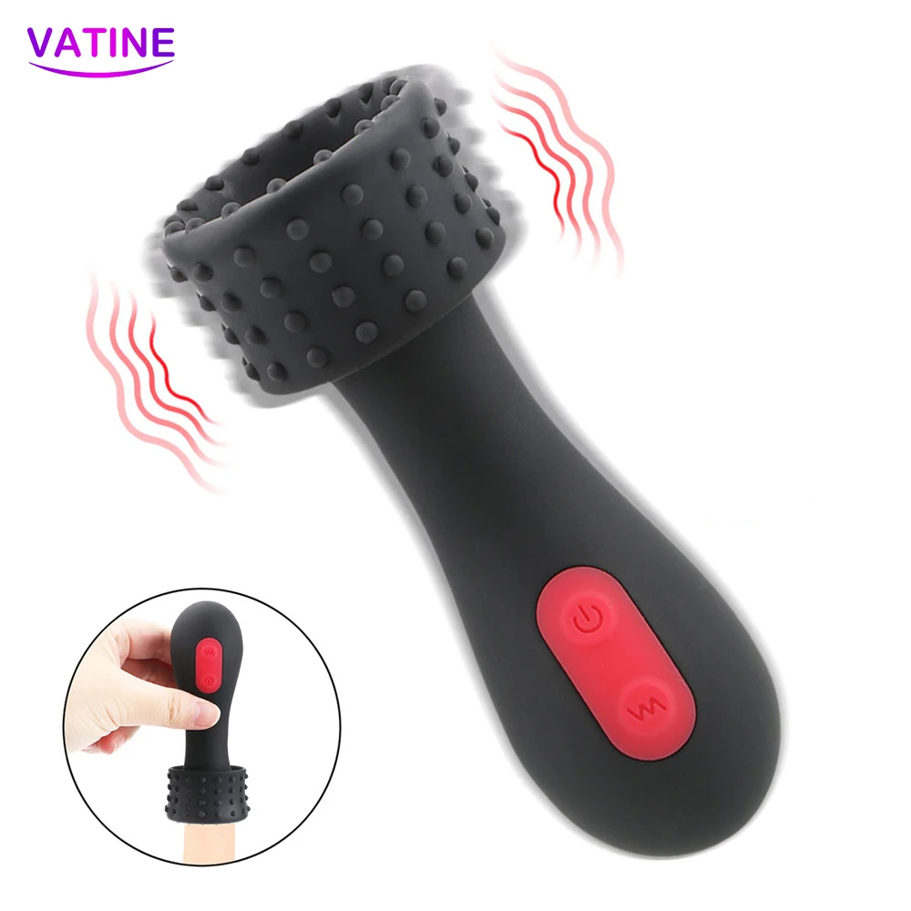 Glans Sucking Massager Male Masturbator Sex Toys For Men Penis Vibrators Cock Enlargement Exerciser Erotic Pump Machine Goods | Красота и