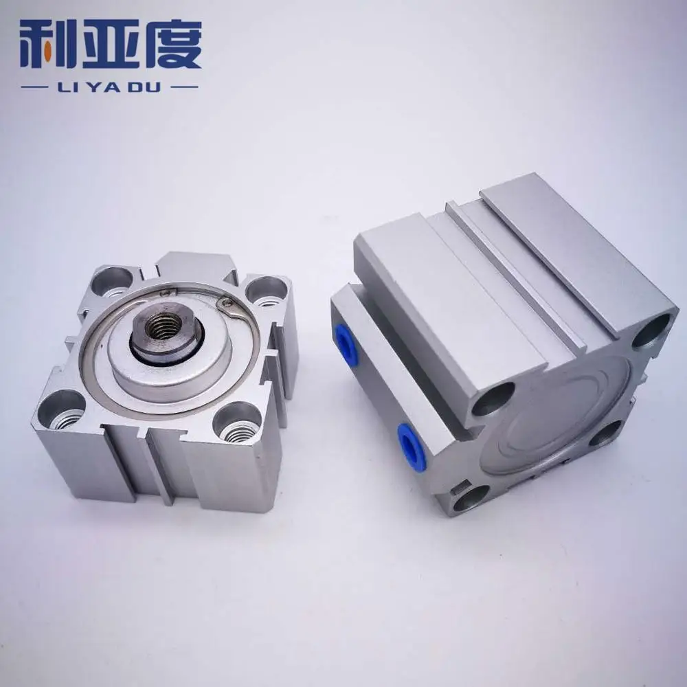 SDA20 5/10/15/20/25/30/35/40/45/50 thin cylinder Series 20mm Bore 5mm ...