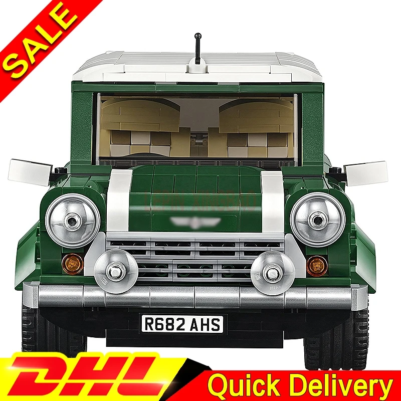 LP 21002 1108 шт. MOC Cooper MK VII классическая модель автомобиля строительный комплект набор блоков Кирпичи Детские LPings игрушки подарок клон 10242