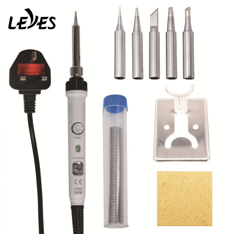 

60w Soldering Iron Kit Heating Element Metal Welding Pen Torch Tools Mini Spot Welder Machine 110v Adjustable Tempera 200c-480c