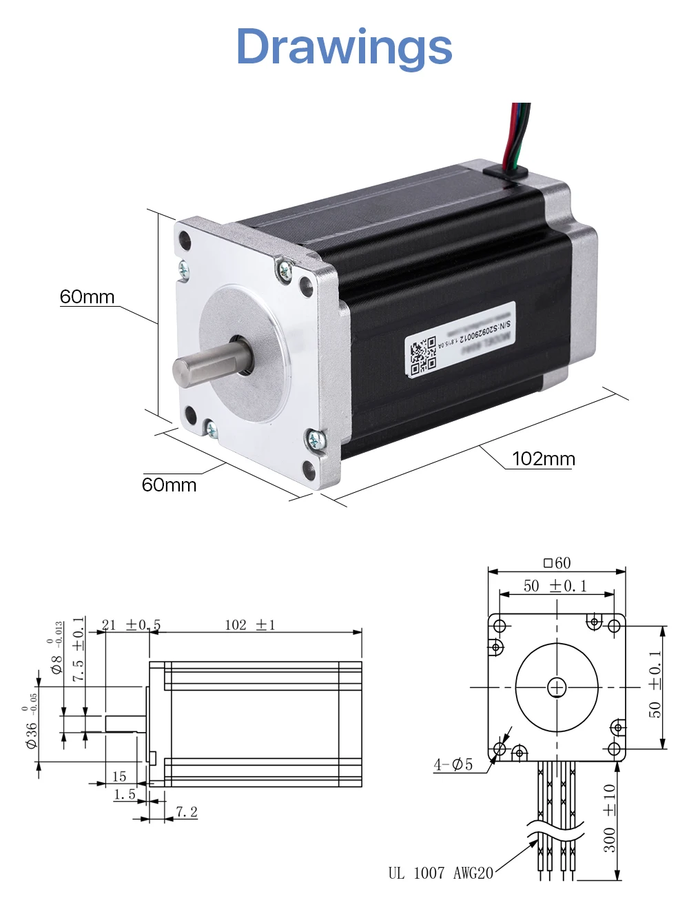 de driver de motor de passo nema para impressora máquina fresadora de gravação cnc