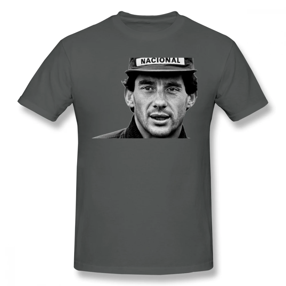 Футболка Ayrton Senna футболка Ayrton Senna Милая Мужская простая футболка с короткими рукавами и принтом 4xl 100 хлопковая футболка