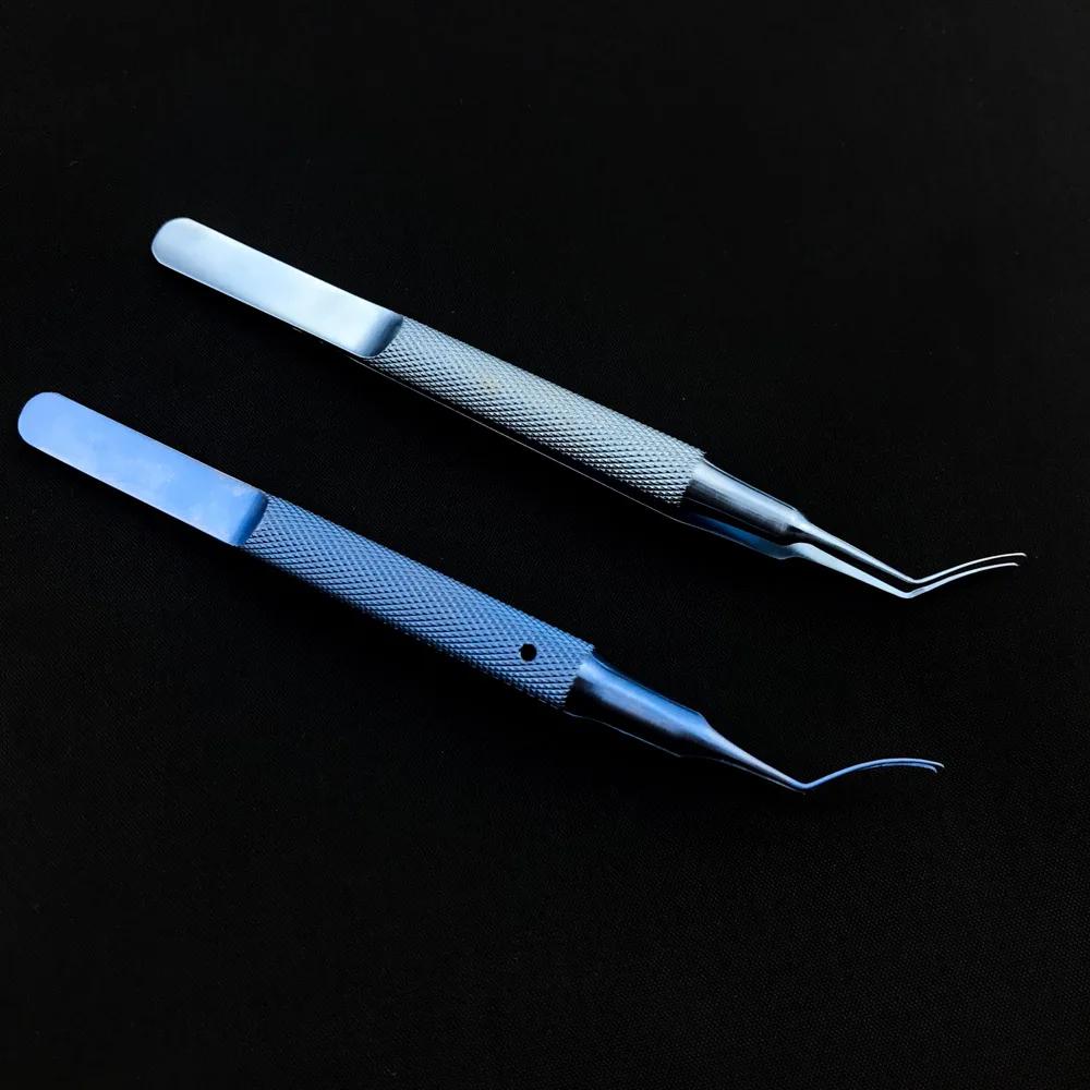 105 мм титановый ультратонкий стиль капсулорексис щипцы офтальмологическая