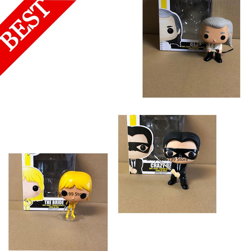 

NEW KILL BILL BILL#69 THE BRIDE CRAZY 88 with box Figure POP Toys Collection model toy for children