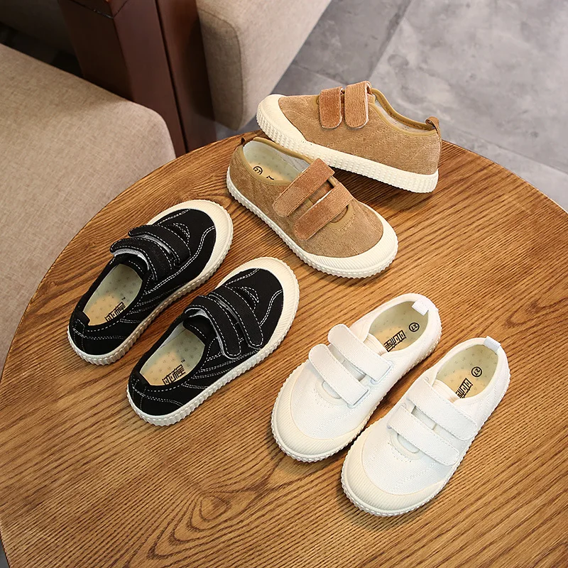 

Spring and Autumn New Children's Casual Canvas Shoes Non-slip Shoes