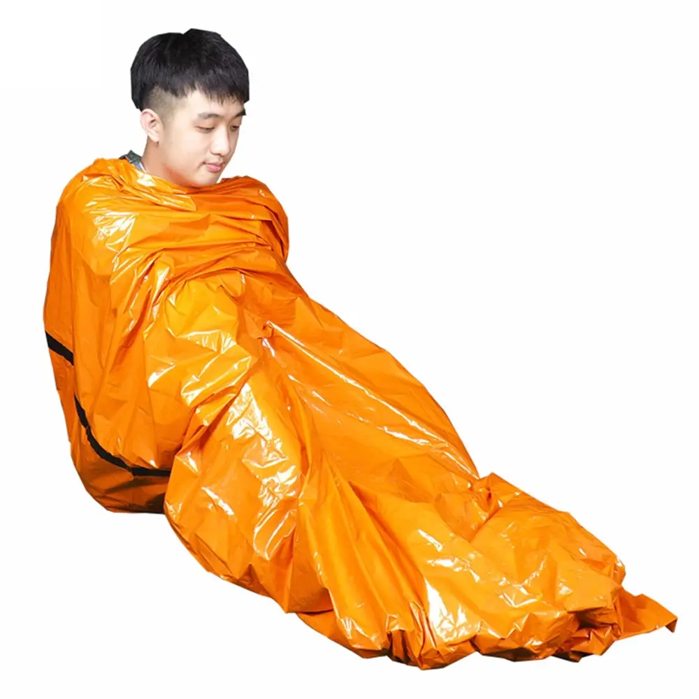 Outdoor Life Bivy Emergency Sleeping Bag Thermal Keep Warm Waterproof