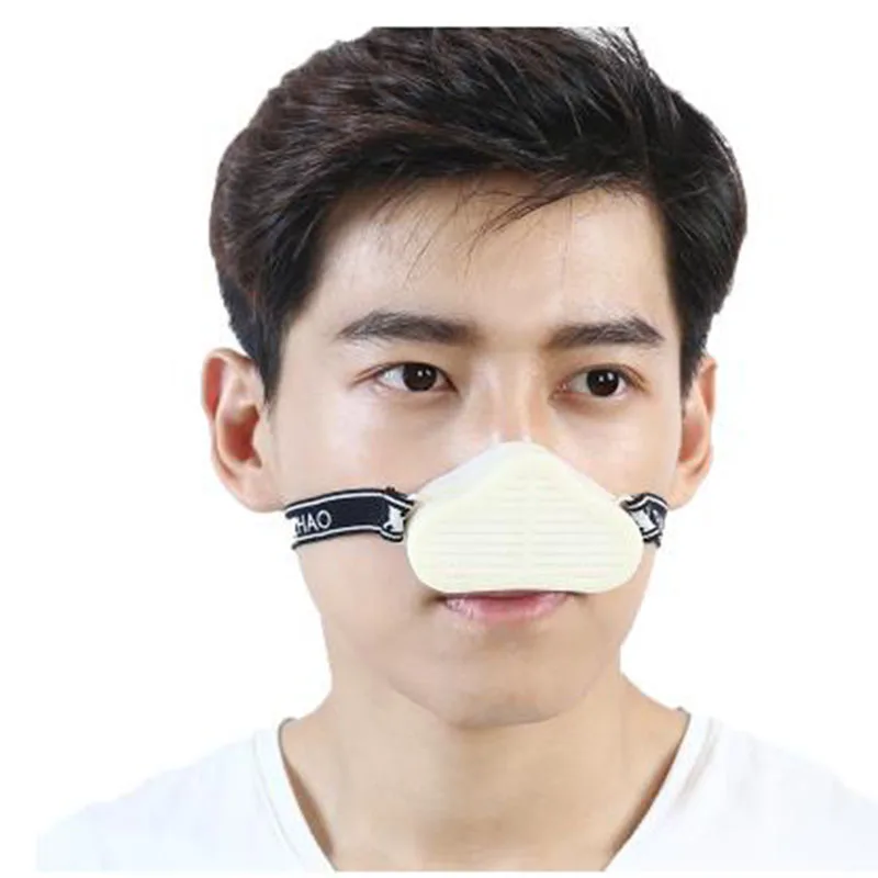 Face mask dust mask haze breathable respirator industrial dust nose pollen + 10 pieces of filter cotton thermal protection