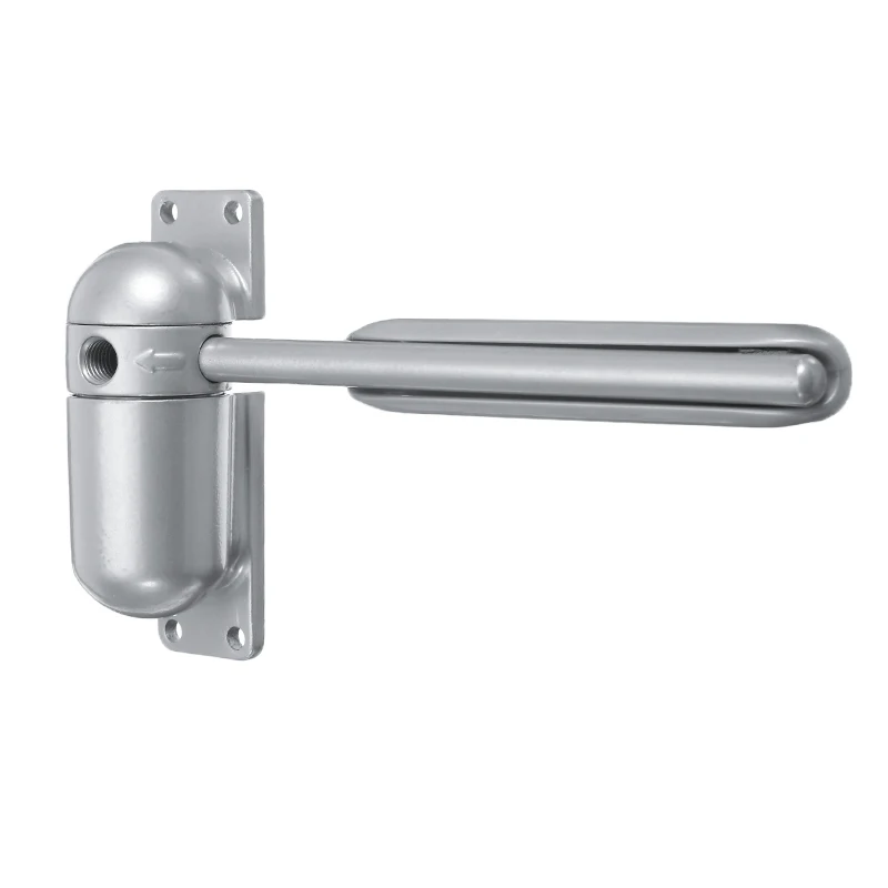 White Gray Surface Mounted Door Gate Closer Fire Rated Spring Loaded Adjustable Hardware Tools Door Locks afbeelding