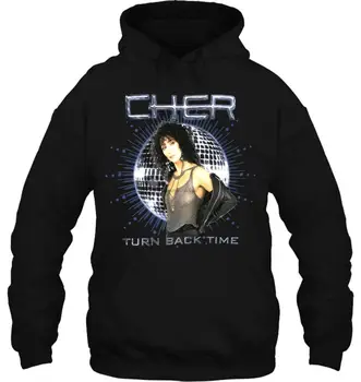 

New CHER Turn Back Time 1989 Black Vintage Streetwear men women Hoodies Sweatshirts