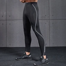 Vansydical, мужские эластичные компрессионные штаны для бега, леггинсы для фитнеса, тренировочные, для спортзала, спортивные колготки, для бега, баскетбола, леггинсы