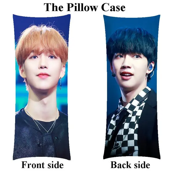 pillowcase Девушка парень Лим молодых мин тела подушку Чехол в Корейском стиле AB6IX длинная подушка крышка - Цвет: pillowcase
