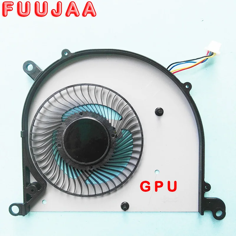 Процессор GPU охлаждающий вентилятор для MSI 16S1 0401400 0800800 DC5V 0.5A 4PIN - Цвет лезвия: GPU FAN