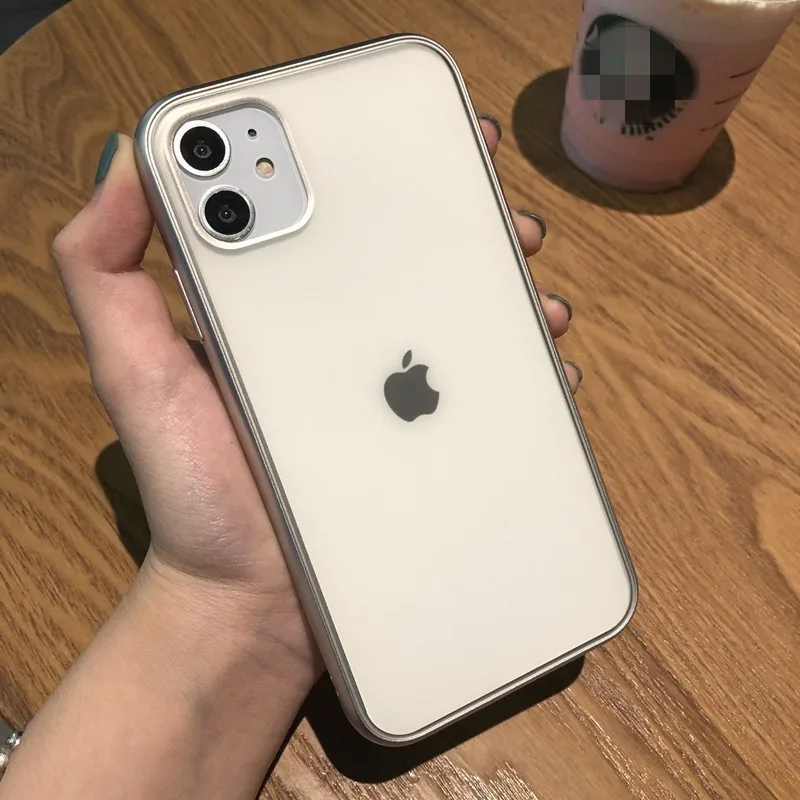Для iphone11 ручная оболочка Матирующая прозрачная для Apple 11promax гальванизированная Xsmax мягкая оболочка ультратонкая Xr/x Для Huawei P20/P30/por