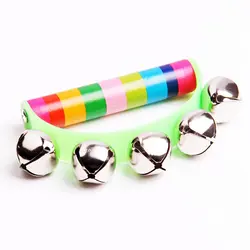 Музыкальные инструменты для детей детские развивающие игрушки Цвет половина звонок; Игрушки для раннего развития детей для 2 лет