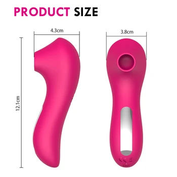 Clit Sucker Vagina Sucking Vibrator Female Clitoris Vacuum Stimulator ​Nipple Sexy Toys for Adults 18 Women Masturbator Product 6