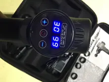 Pantalla LCD masaje arma profundo masajeador muscular dolor muscular cuerpo masaje de cuello ejercicio de relajación adelgazar la alivio del dolor