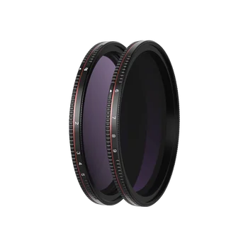 

Freewell 86mm Threaded Hard Stop Variable ND Filter All Day 2 to 5 Stop & 6 to 9 Stop - 2Pack