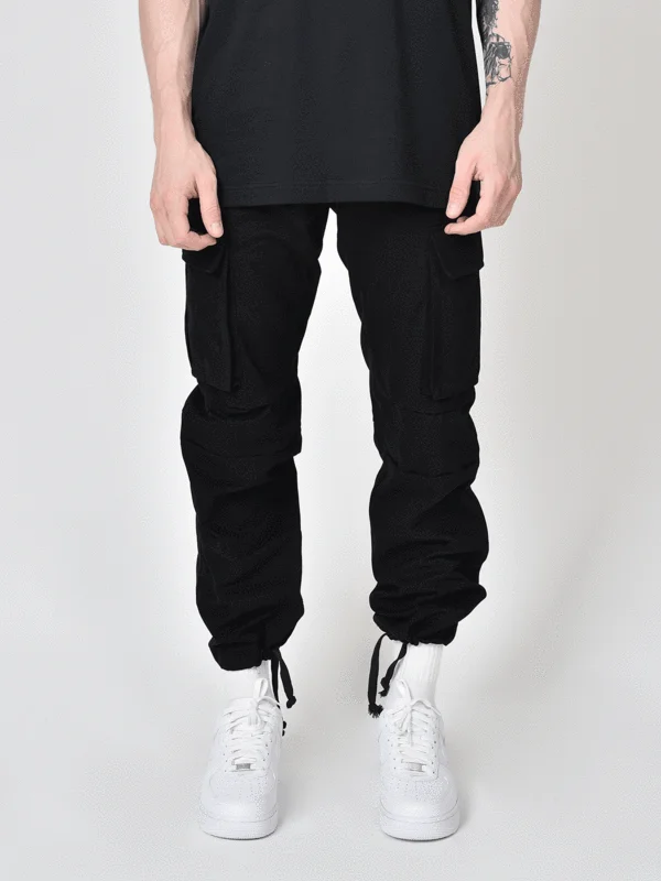 

2020new Men's Korean style fashion high street style cargo pants Go with the school wind plus size pants CN(Origin) 23