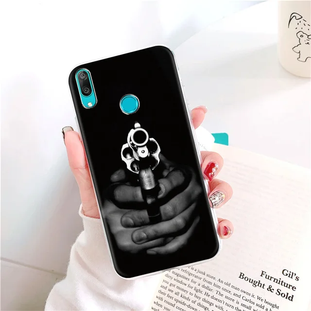 Case For Huawei Y7 Pro Case For HuaweiY7 Pro 2019 Y7 Prime 2018 Y7A Y7p Y 7 Soft TPU Phone Coque Fashion Phone Back Cover Funda D072