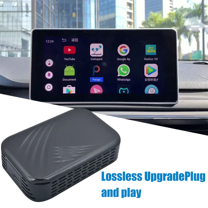 Для Apple Carplay AI Box TV Plug and Play Автомобильная развлекательная система для Toyota Audi VW Benz Ford
