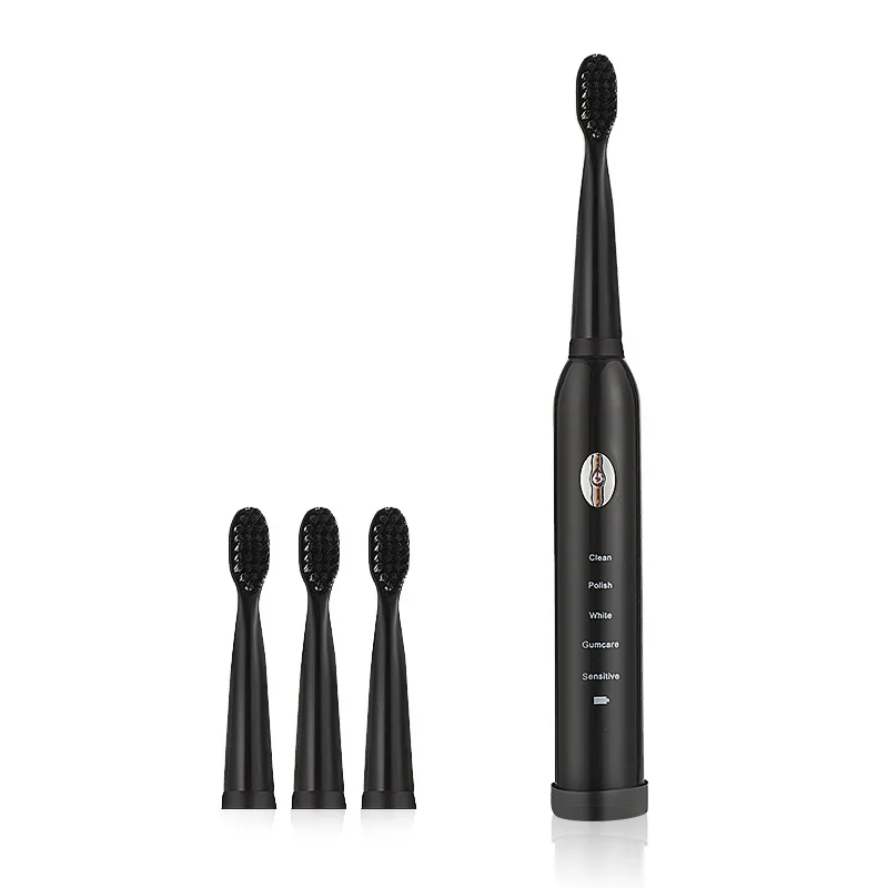 

High Quality Electric Toothbrush Waterproof Automatic Sonic ToothBrush Rechargeable 5 Models with 4 Brush Heads Free Shipping