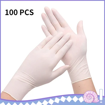 

50 Pairs Household Gloves Solid Color Ultra Thin Household Cleaning Appliances And Accessories Protective Hygiene Gloves
