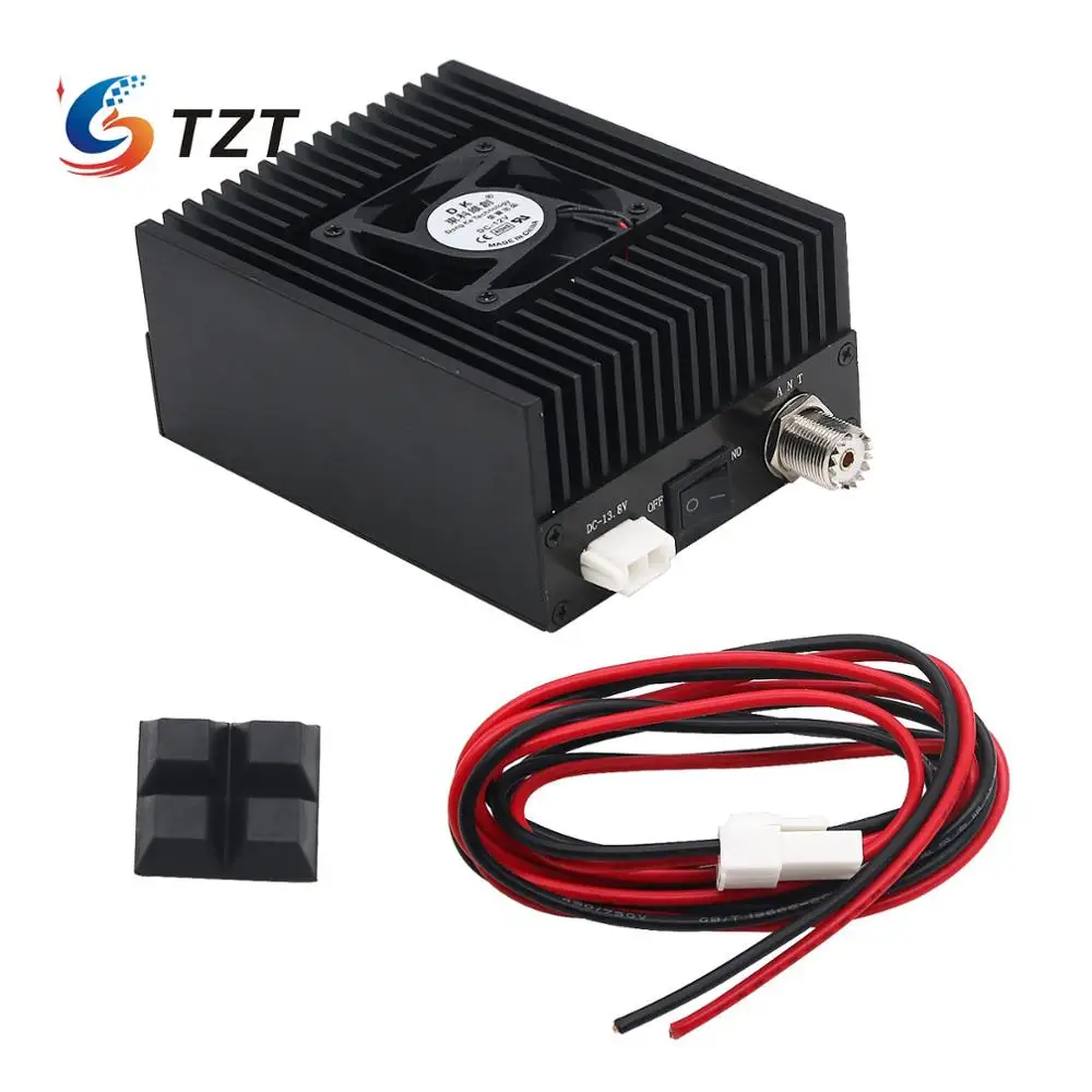 TZT 80W DMR DPM RP25 C4FM UHF 400 470MHZ Ham радио усилитель мощности интерфон|Усилители мощности| |