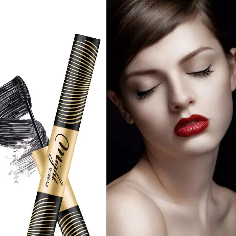 Двухконфорочная вафельница для Mascara длительный стройные щипцы для завивки волос натуральный Водонепроницаемый устойчивый к пятнам, тушь для ресниц и бровей