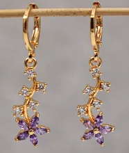  Korean Fashion Jewelry Women Drop Earrings Vintage Luxury Spiral Hollow Gold Earrings Wedding Anniversary Gift Lady OBS1538 