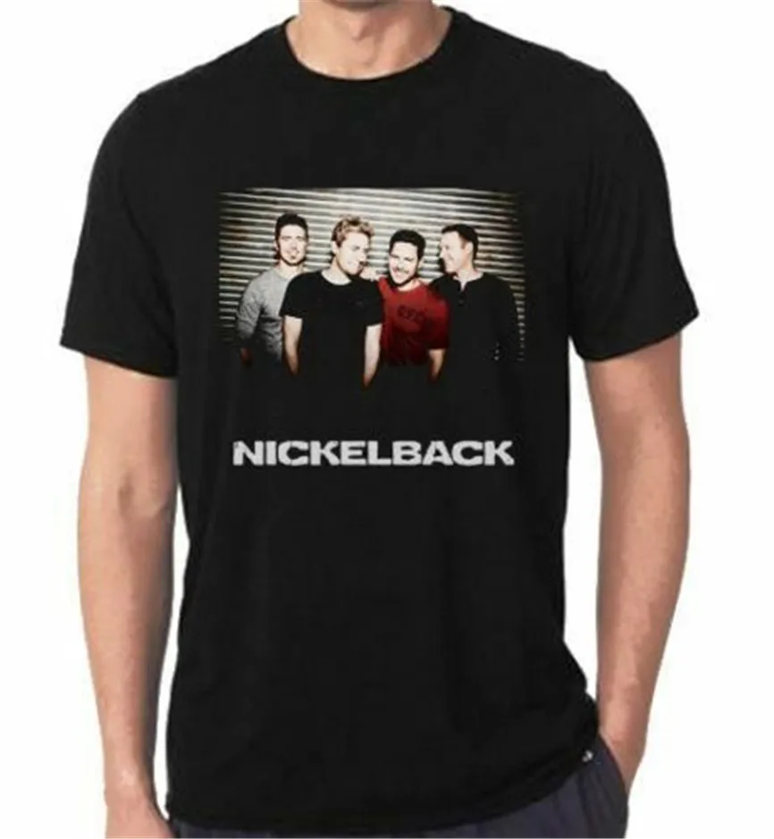 New Nickelback Band Logo T-Shirt Tee Size All Usa S M L Xl 2Xl 3Xl Gp1 Funny Shirt |