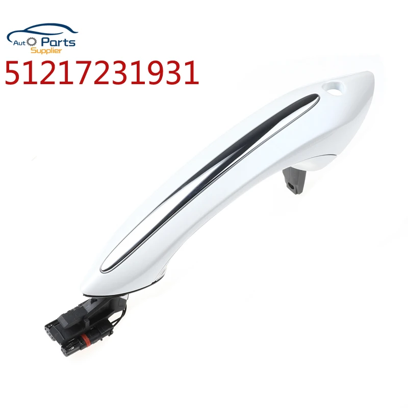 

White Color Front Rear Comfort access door handle Keyless Go for BMW 5 series F11 520d 520i 523i 525d 528i 530d 51217231931