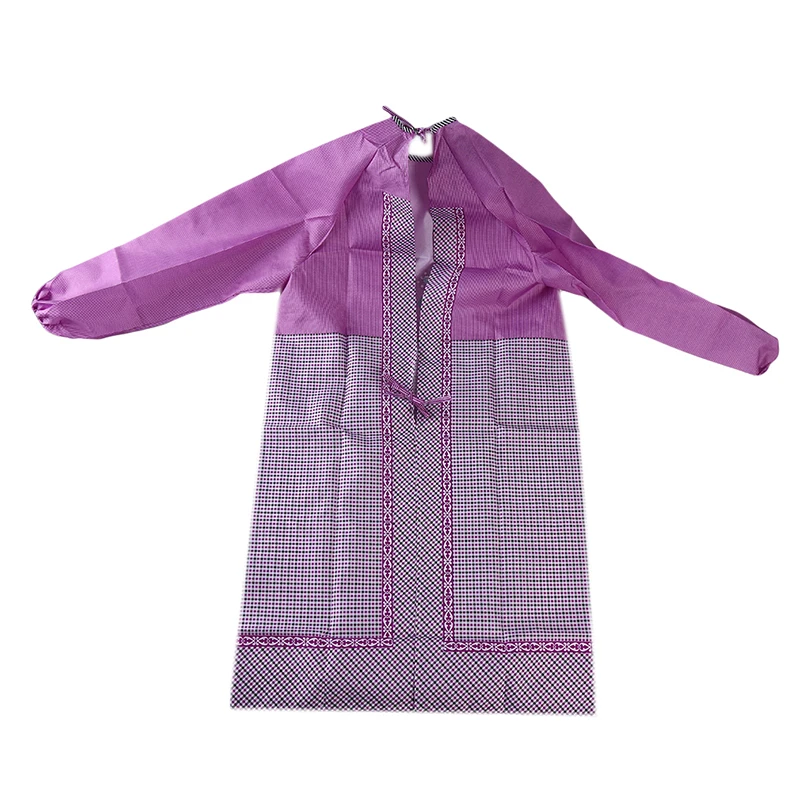 Plaid Printing Apron Woman Adult Bibs Home Cooking Baking Coffee Shop Cleaning Aprons Kitchen Accessories