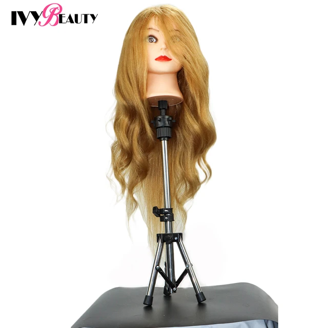 New African Maniquin Head And Stand With Adjustable Tripod Professional  Styling Braiding Mannequin Head With Wig Stand Tipod - AliExpress