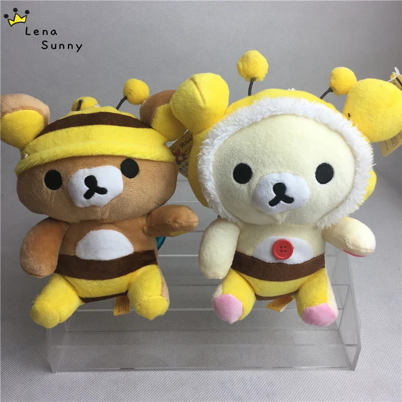 2 шт./лот смешанные стили Медведь Rilakkuma, плюшевый игрушка, Свадебные/вечерние/компания юбилей рекламные Rilakkuma Медведь Подарки Игрушка