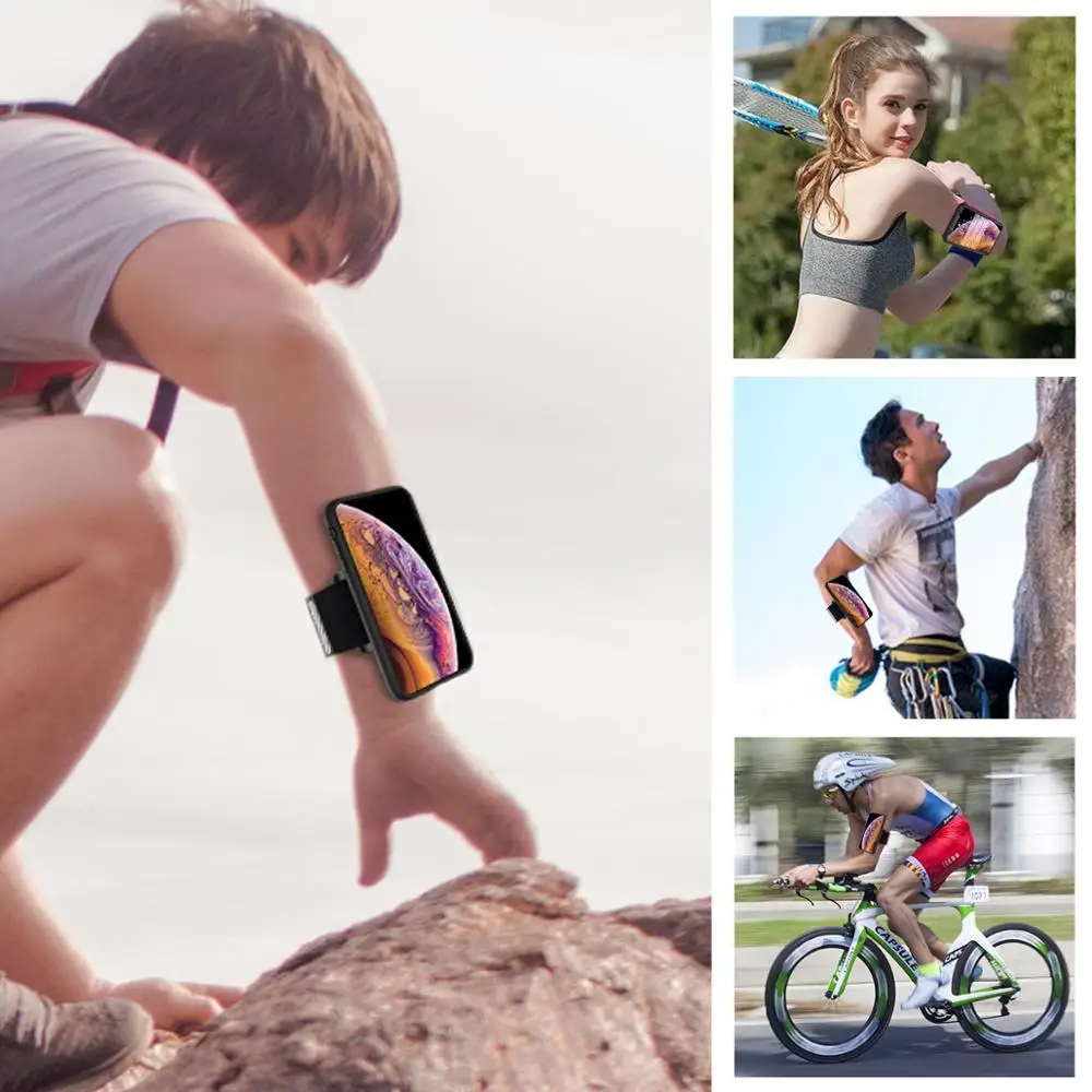 

Multi Purpose Quick Mount Phone Holder For Bike Stand Sport Holder Working Belt Clip Home Use Wall Mount