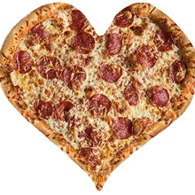 Комфортное двустороннее фланелевое одеяло для пиццы, идеально круглое гамбургерное полотенце, смешное сумасшедшее одеяло в форме сердца